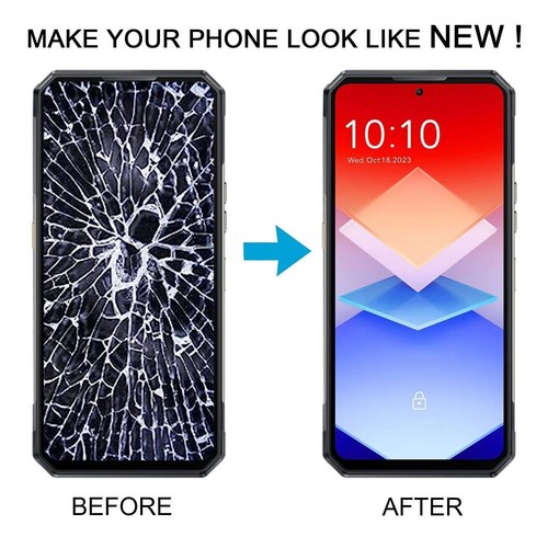 Conjunto de digitalizador de pantalla táctil LCD de repuesto para Oukitel WP30 Pro - Imagen 2 de 6