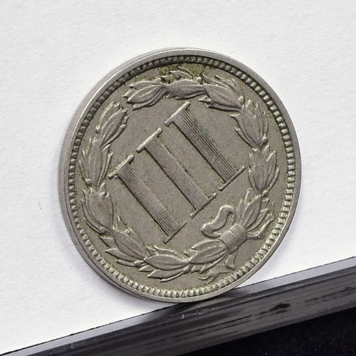 1869 Three Cent Nickel 3CN - XF (#58604-L) - Picture 5 of 8