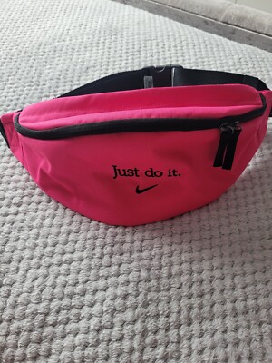 red nike bum bag