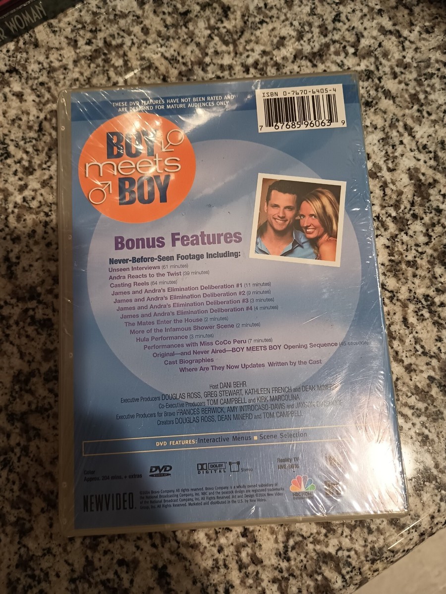 Boy Meets Boy - Complete Season 1 (DVD, 2004, 3-Disc Set) for sale