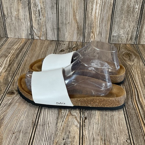 Sandalias Betula para mujer reggae blancas Birkenstock talla 40-9N plantilla suave EE. UU. - Imagen 6 de 19
