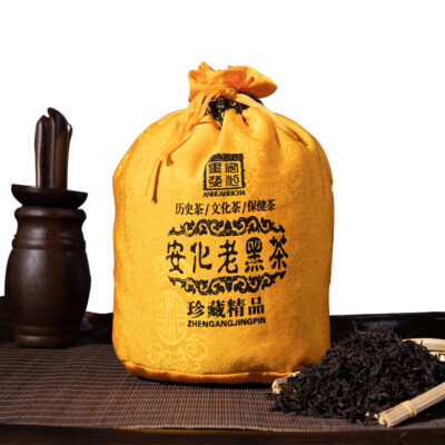 Tian Jian in Cotton Bag Heavenly Tips Hunan Anhua Tianjian Hei Cha Dark Tea 500g