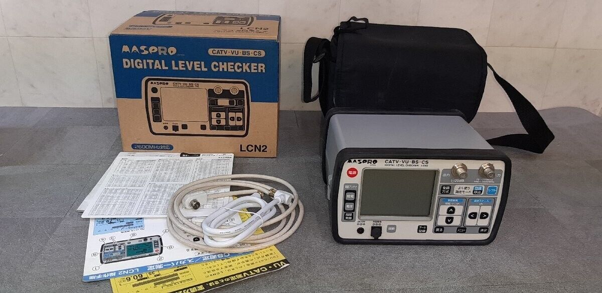 MASPRO digital level checker LCN2 #20 | eBay MASPRO digital level checker LCN2 #20 | eBay