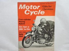 December  1964 Motorcycle Four Cylinder Racing Hybrid Honda 250s BSA L8845