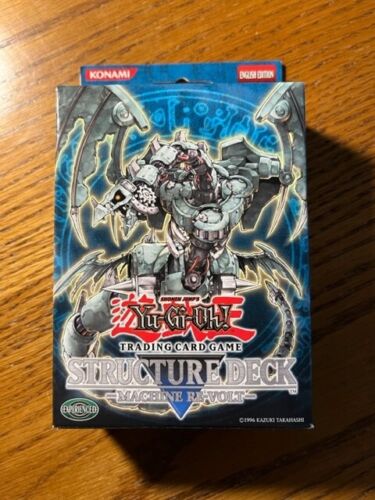Yugioh STRUCTURE DECK: MACHINE RE-VOLT | 40 CARDS FACTORY SEALED 1st Edition - Picture 1 of 1