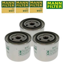 3x MANN-FILTER W 917 ÖLFILTER FÜR OPEL ADMIRAL VOLVO 66 140 940 C70 S40 DAF 55