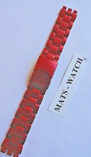 Swatch + Nastro + Irony Cronografo + Alluminio + AYCR4000AG Red White Circle +