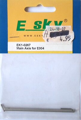 Sky EK1-0267 000237 Main Axis für E004 E-Sky ESKY RC Heli Modell Parts Nos