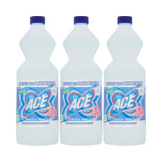 Ace Laundry Bleach Ultra White Floral Bonquet 3 x 1 L