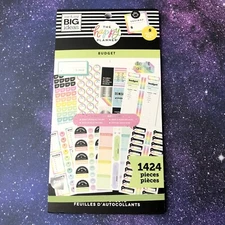 The Happy Planner Sticker Book- BUDGET- 1424 Pieces