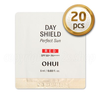 韓国 O Hui O HUI Perfect Sun PRO Red 1ml x 20pcs UV Protection SPF50+ PA++++