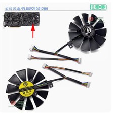 Graphics Card Fan PLD09210S12HH For Asus Raptor GTX1060 1070 1080 RX570 580 480