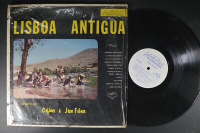 ORQUESTAS COFINER & JEAN FEBRER Lisboa Antigua LATIN LP Shrink KRISTAL DG