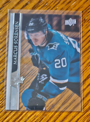 Marcus Sorensen -2020-21 Upper Deck Clear Cut No.400 (SP) -San Jose Sharks