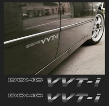 VVTI Dohc Vinyl Decals VVT-I Stickers Fits Corolla Yaris Scion GT86 - FAST SHIP