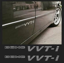 VVTI Dohc Vinyl Decals VVT-I Stickers Fits Corolla Yaris Scion GT86 - FAST SHIP