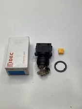 Genuine IDEC HW1K-2AF10 Keylock Switch Control Unit Black