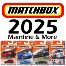 2025 Matchbox Mainline Series - YOU PICK - UPDATED 11/23