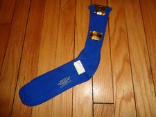 Vintage Women's Socks Blue Fits Sizes 10-13