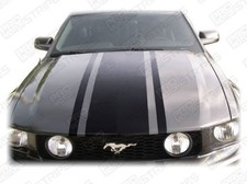 Ford Mustang Retro Style Hood Accent Stripes Decals 2010 2011 2012 2013 2014 Ford Mustang Retro Style Hood Accent Stripes Decals 2010 2011 2012 2013 2014