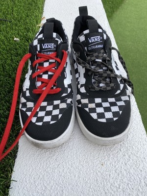 red checkered vans size 3