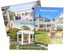 3 WALPOLE OUTDOORS Architectural Structure Catalogs Look Books 2022 2023 2025