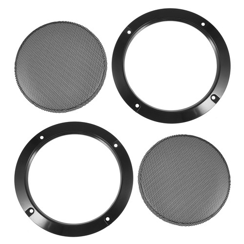 2 Pcs Audio Decoration Website Miss Speaker Protectors Creative Nets - Picture 4 of 12