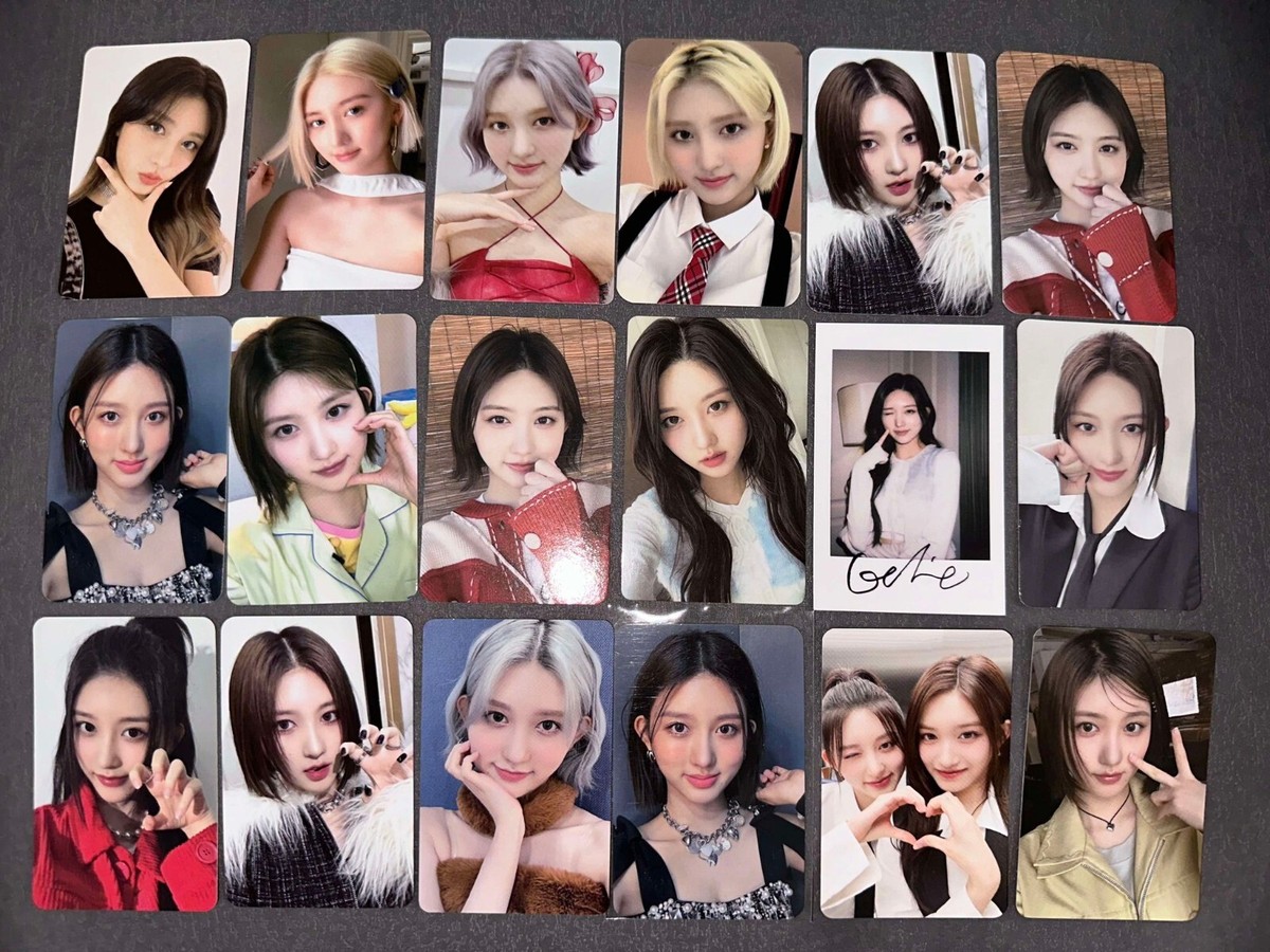 LOT) IVE OFFICIAL GAEUL ALBUM POB PHOTOCARD LOVE DIVE I've IVE I