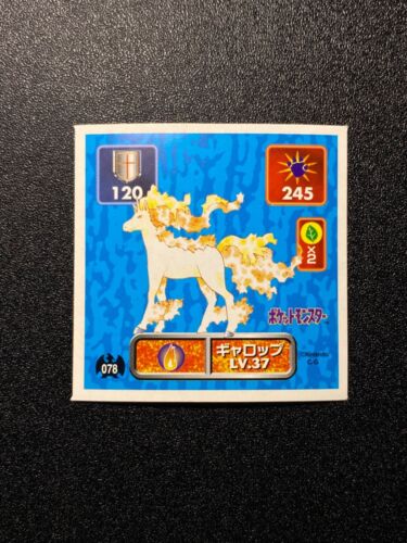 Vintage Pokemon Amada Japanese Hyper Sticker Collection - You Choose! - 1996 - Afbeelding 160 van 316