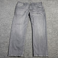 Mavi Matt Jeans Mens 40x30 Gray Relaxed Straight Leg Stretch Flex