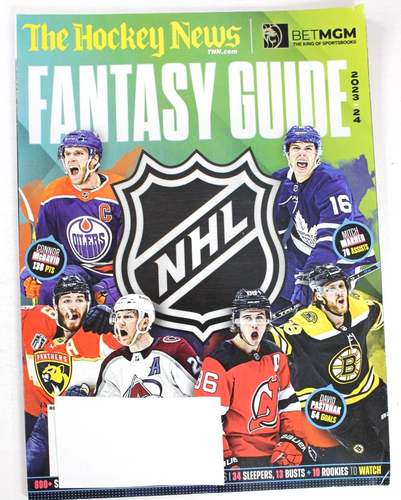 The Hockey News Magazine. FANTASY GUIDE EDITION. 2023 - 2024