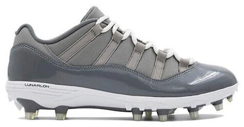 Jordan 11 TD Cleat Low Cool Grey