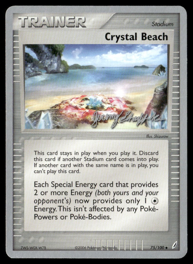 Crystal Beach 75/100 Crystal Guardians U LP Pokémon — English