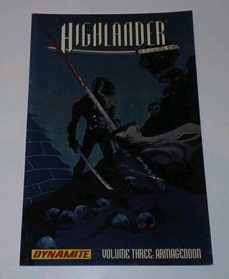 Highlander Volume Three Armageddon Graphic Novel 1st Edition RARE OOP HTF 