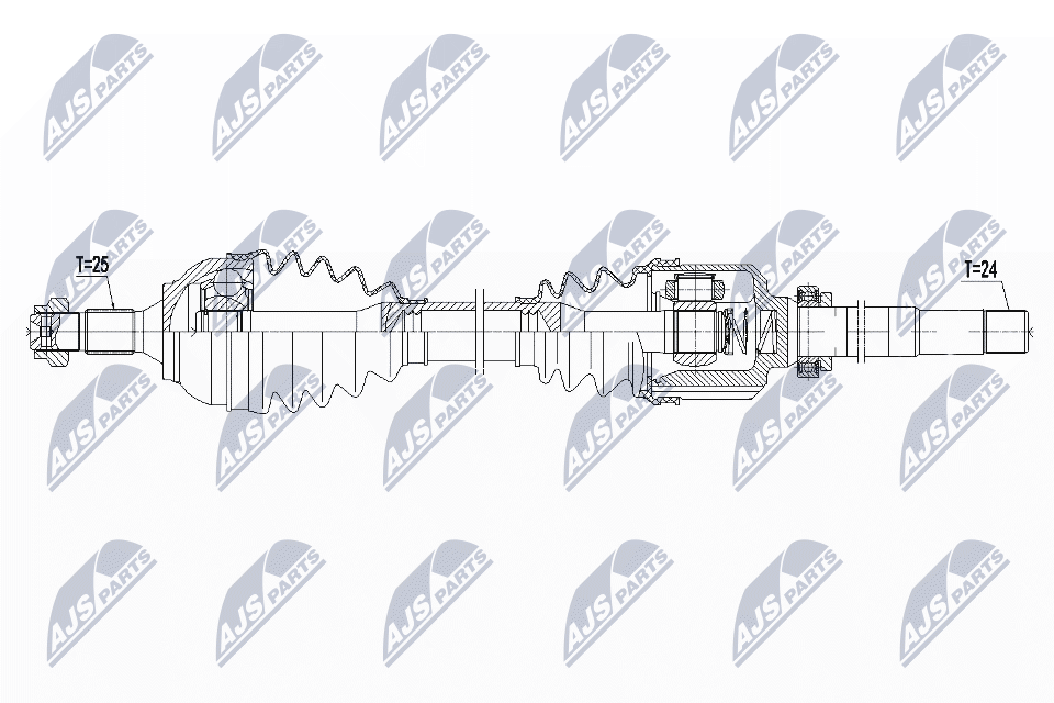 NPW-CT-105 NTY Drive Shaft for CITROËN - Image 5
