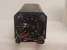 Vintage Aircraft Gyrosyn Compass Indicator Model C-6E
