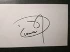 DIONNE WARWICK Hand Signed Autograph 3X5 CARD -- WHITNEY HOUSTON FAMOUS SINGER 