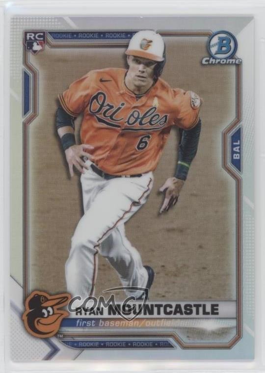 2021 Bowman Chrome SP Rookie Image Variation Ryan Mountcastle #64 16tx