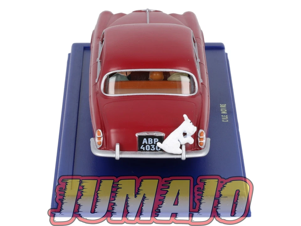TIN40 Voiture 1/43 TINTIN atlas JAGUAR MKX Docteur Muller L'île Noire 1962 - Photo 4/4