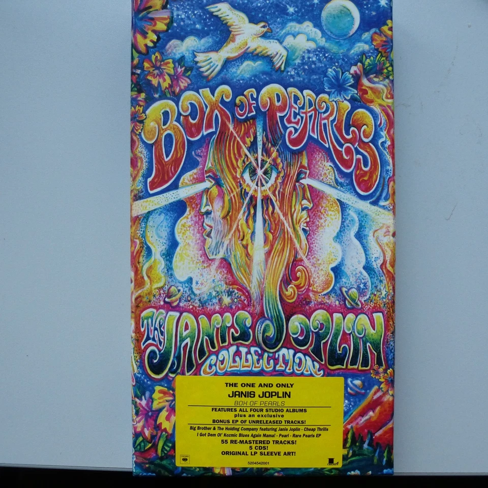 Janis Joplin Box of Pearls 5 CD Longbox