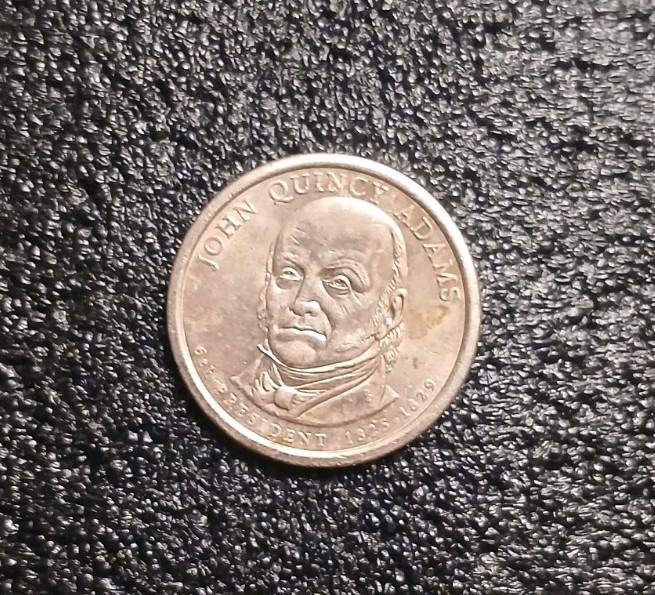 John Quincy Adams 2008D Gold Dollar Type 1 Clad Coin
