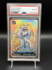 2024 Donruss Downtown Sam LaPorta #6 PSA 10 Detroit Lions Case Hit SSP