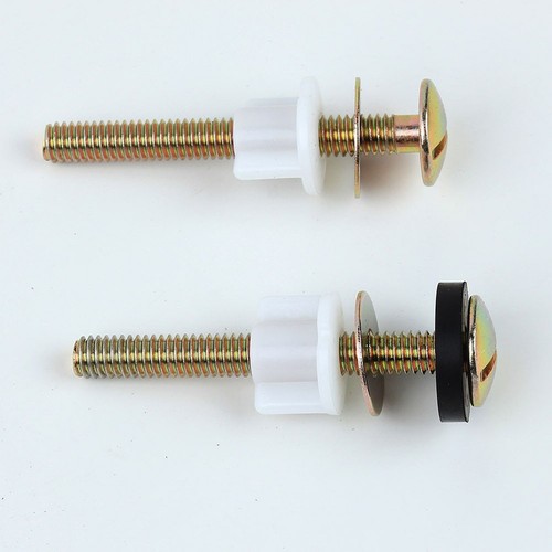 Fácil Montaje Tapa Inodoro Accesorios con Acero al Carbono Tornillos y Rin - Imagen 12 de 12