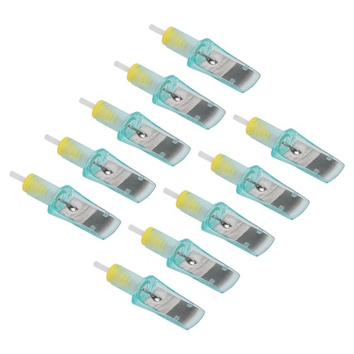 10 Stück Flat Blade Tattoonadeln Glättnadel Stroke Tattoo Cartridge Nadeln - Bild 3 von 24