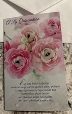 Spanish Birthday WITH TRACKING A La Quinceanera Stockwell Greeting Card