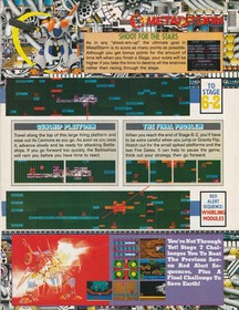 VTG 1991 Metal Storm Original NES Print Ad - 12 Total Hint Pages 20x26cm NIN 22