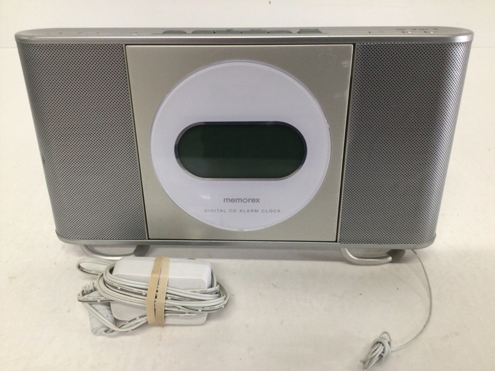 Memorex Digital Stereo Clock Radio AM/FM Dual Alarm CD Player MC7101