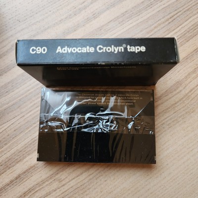 Advent Advocate Crolyn Chromium Dioxide Tape C90 C-90 ~ USA Made ~ NOS ~ Sealed