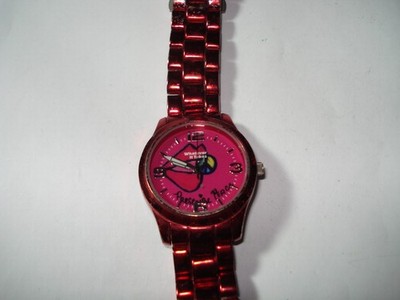 RARE KATY PERRY METALLIC ''WHATEVER IT TAKES'' COLORFUL WATCH NEW BATTERY