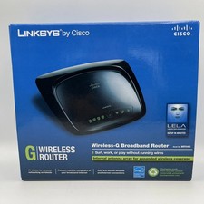 Cisco Linksys WRT54G2 V1 54 MBPS 4-PORT 10/100 WIRELESS G BROADBAND ROUTER